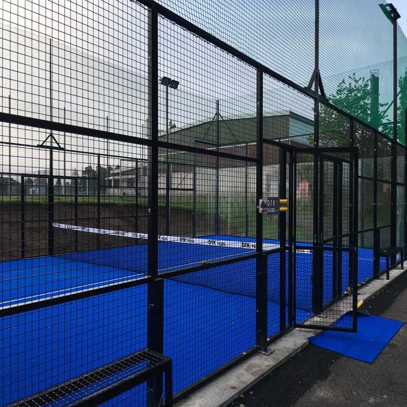 Blue Color Outdoor Artificial Turf for Tennis Court  Paddle Grass